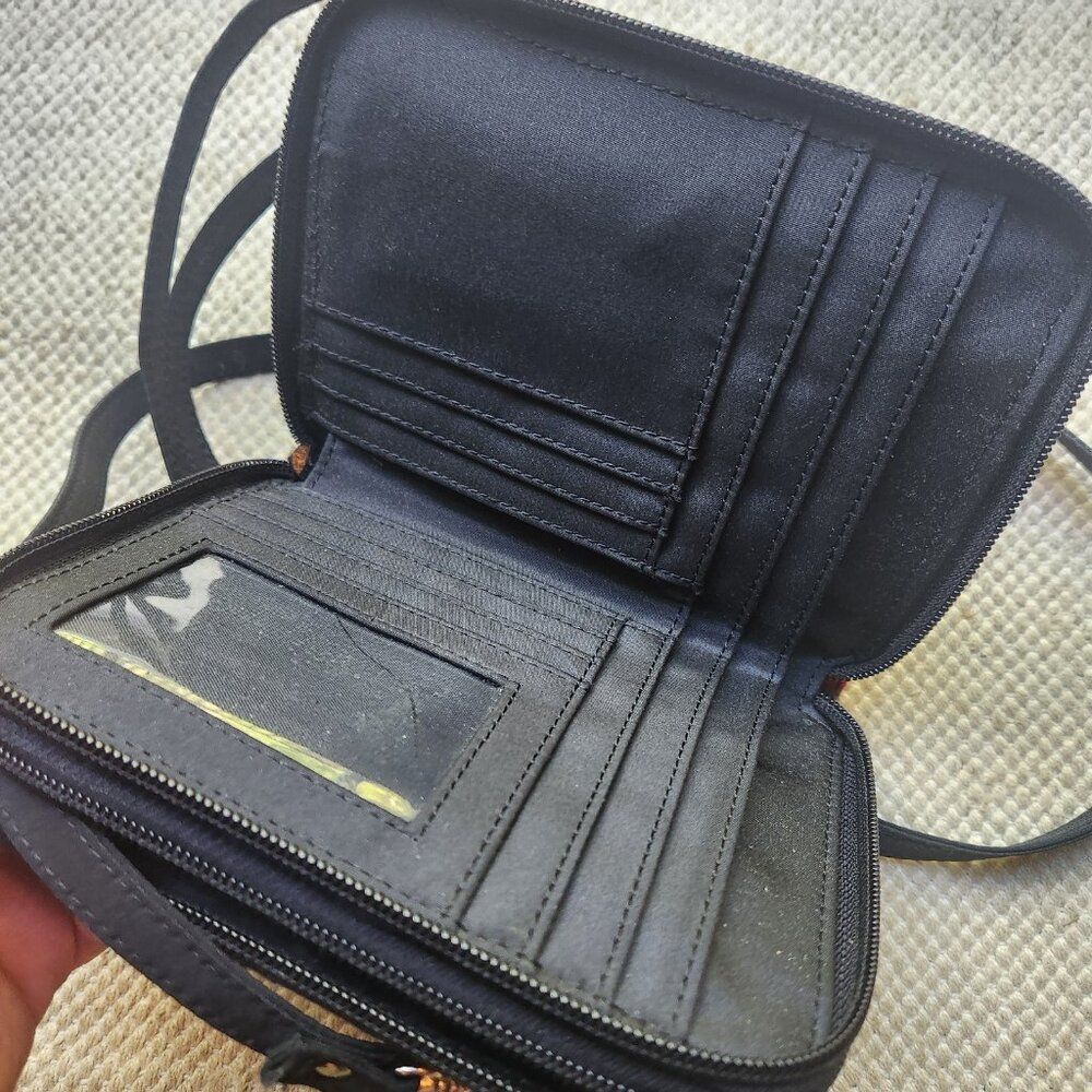 Pendleton Crossbody Zip Around Bag Southwest Aztec Wool Wallet Organizer Clutch - Picture 3 of 9